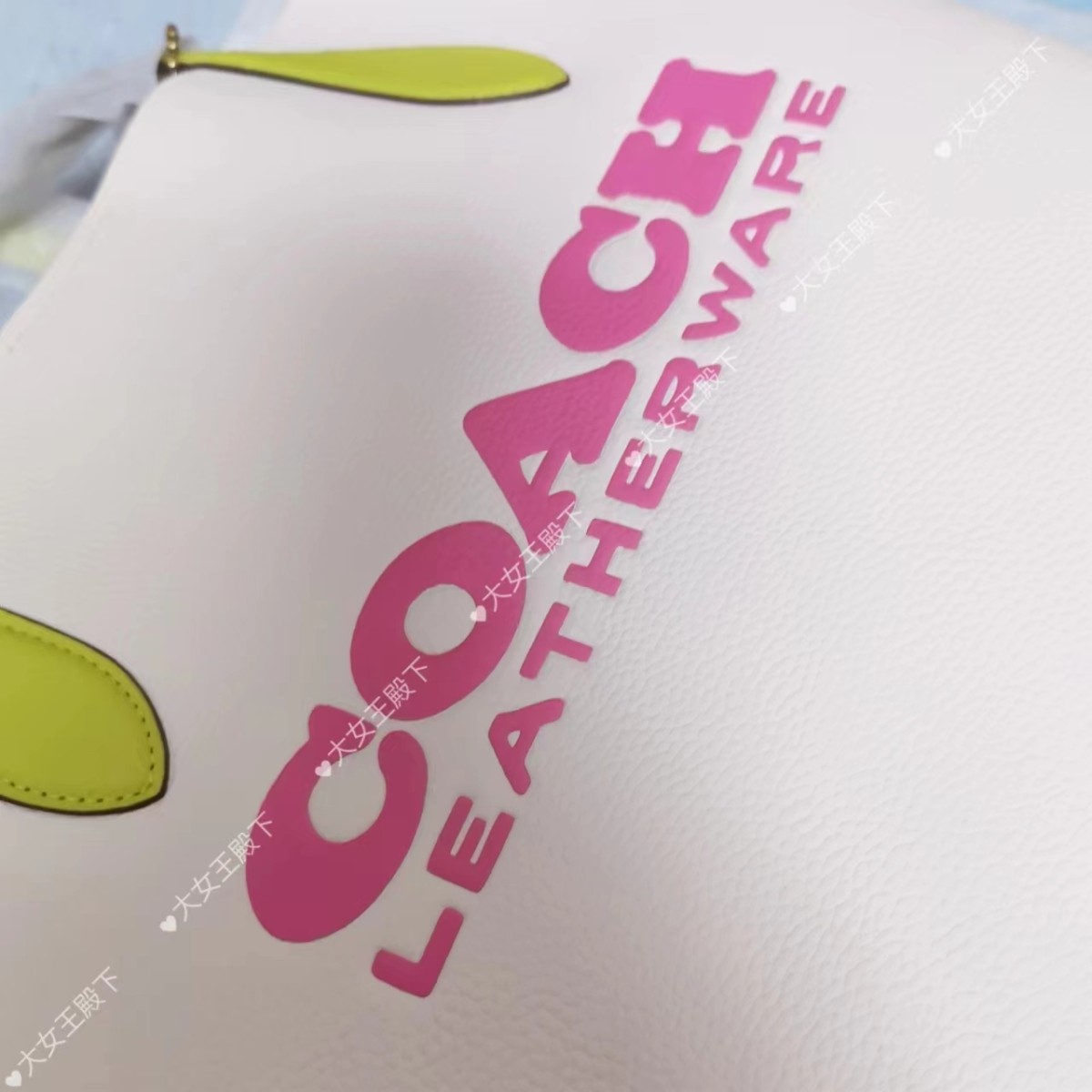 ☑️开箱： coach kia 托特 货号：CA097  ☑