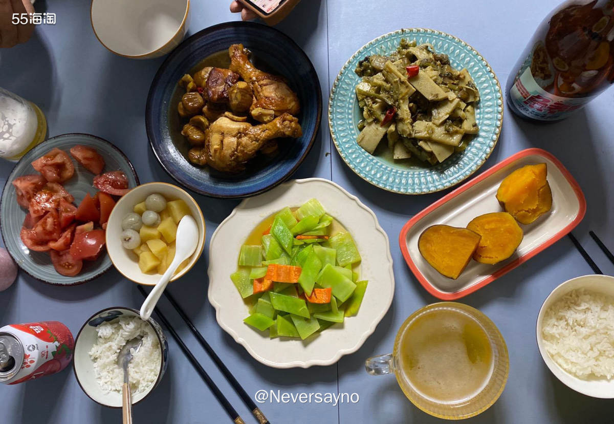 📍在家吃饭之一日三餐，满足口腹之欲  🥣早餐 我们三都不