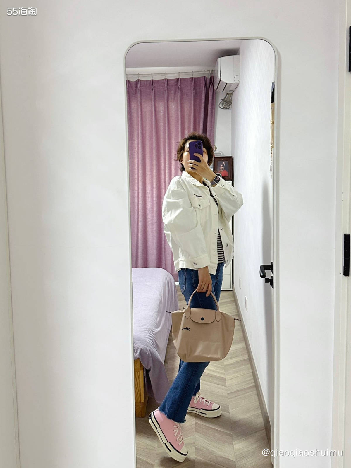 周末没出门，收拾下衣服吧，才发现好多都没拆吊牌…… 我把衣柜