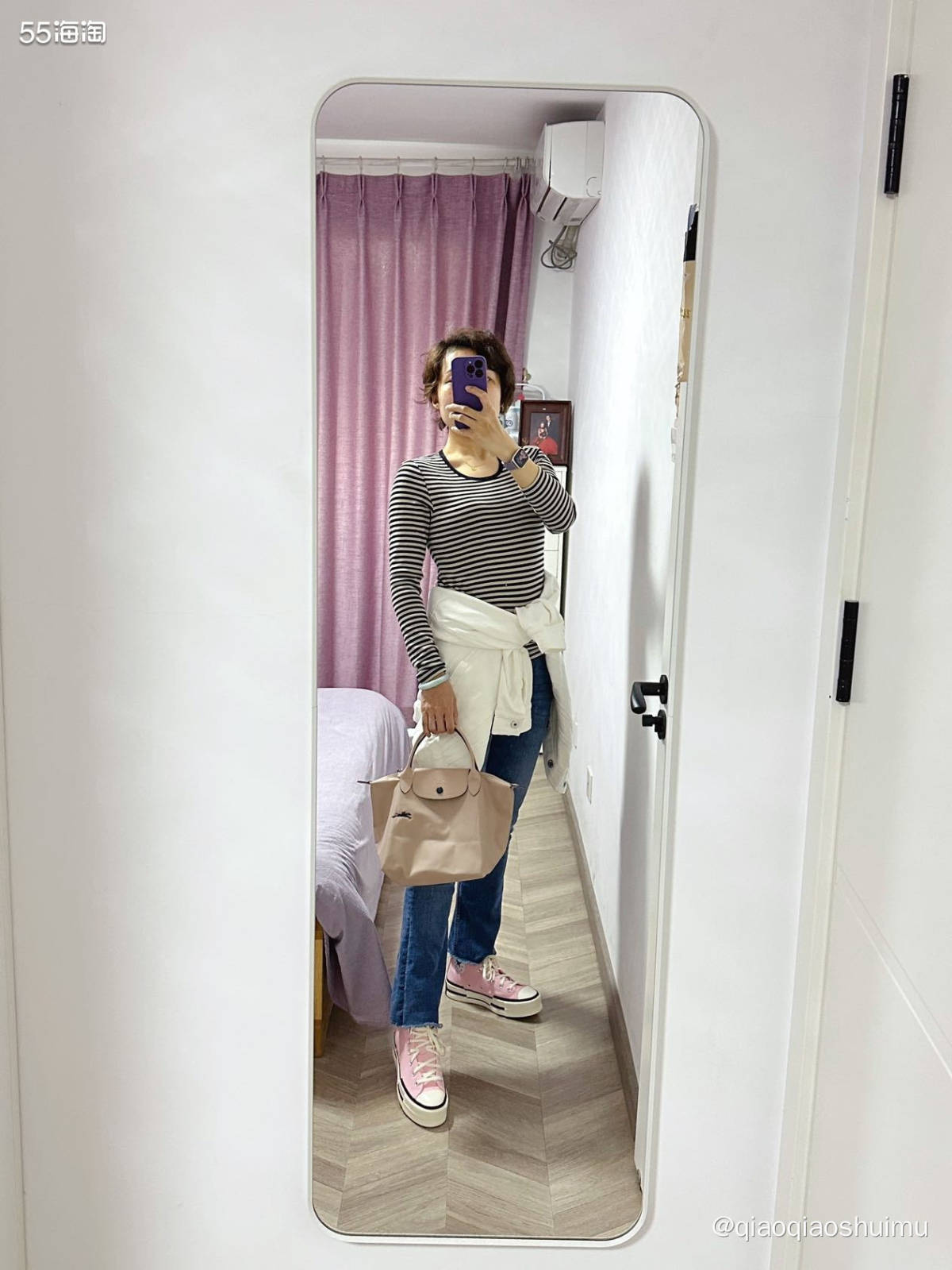 周末没出门，收拾下衣服吧，才发现好多都没拆吊牌…… 我把衣柜