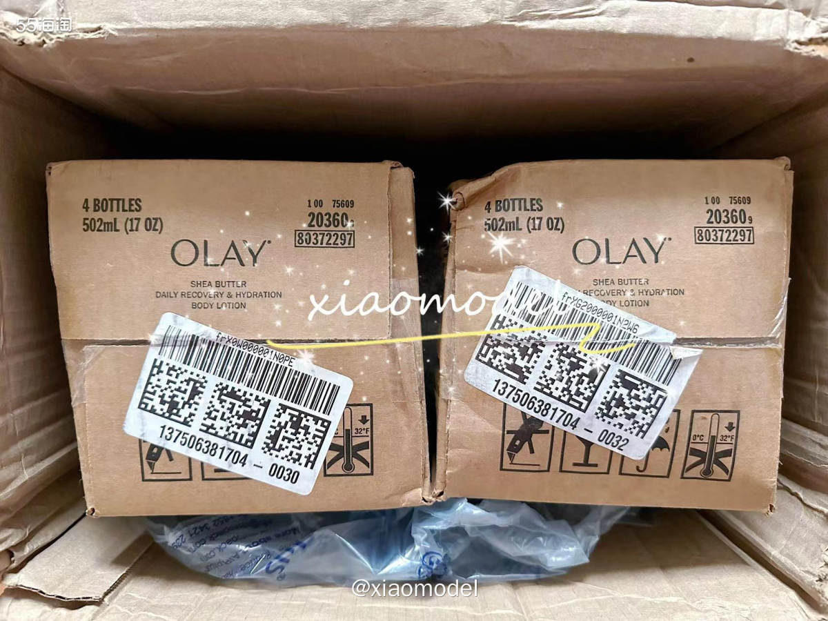 🌷亚马逊海外购买的olay玉兰油身体乳到啦！  🐱4月7