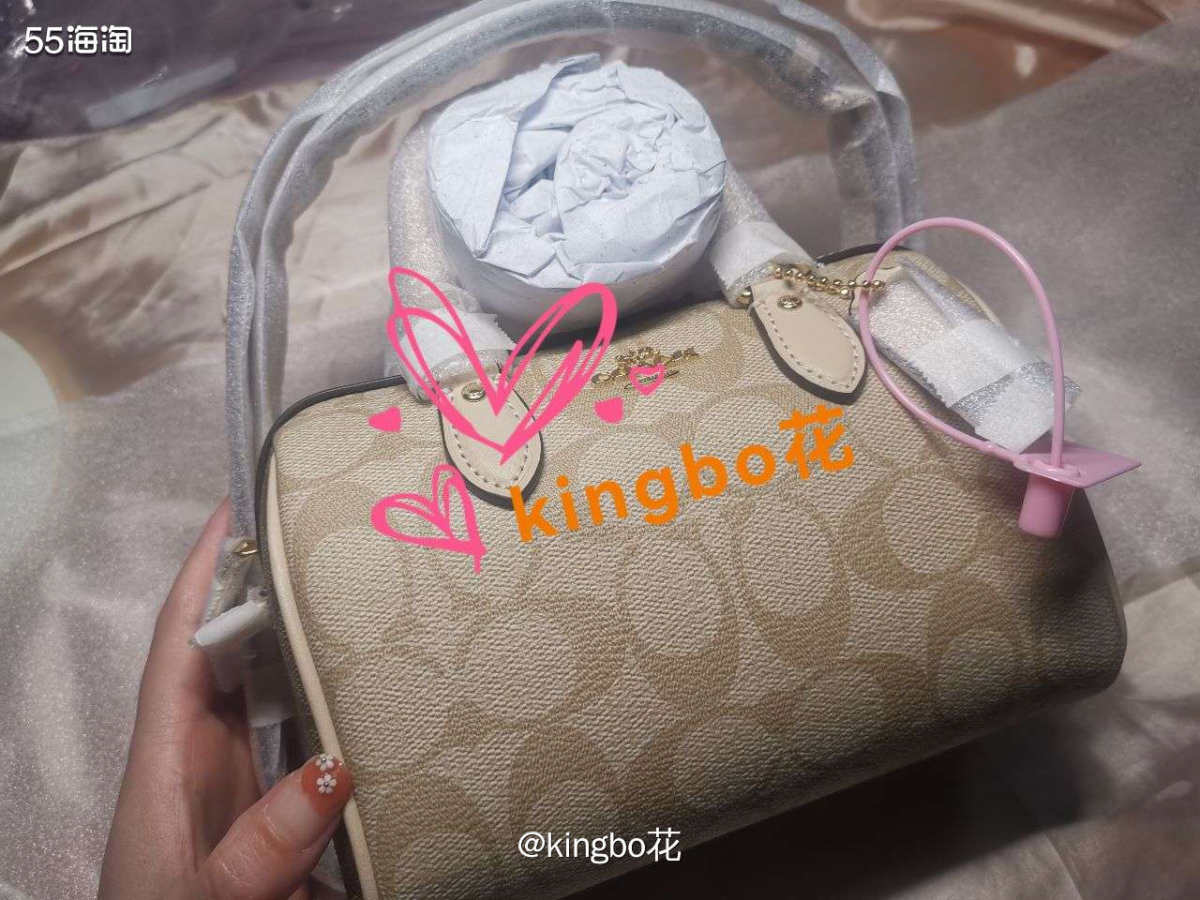 🔴蔻驰mini 波士顿开箱，实物又小又精致哦  🔶之前一