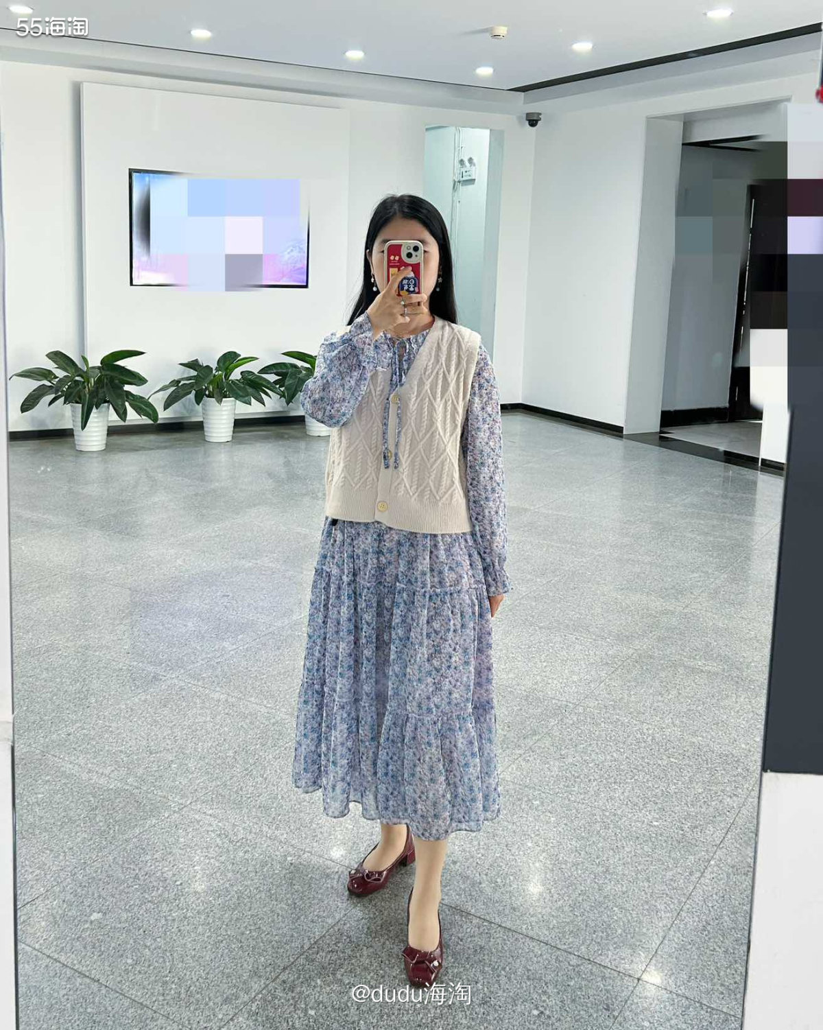 🙈这两天北京真的好热，继续穿我的连衣裙啦（昨天大概数了一下