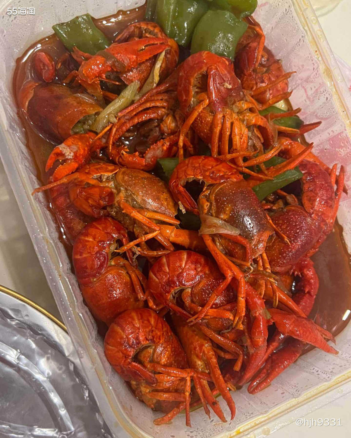 🔅我家猪蹄子请同事吃饭，沪小胖小龙虾🦞。人均差不多300