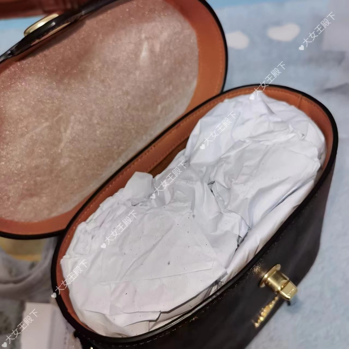 ☑️开箱： coach kay盒子包 深棕色老花  ☑️下单