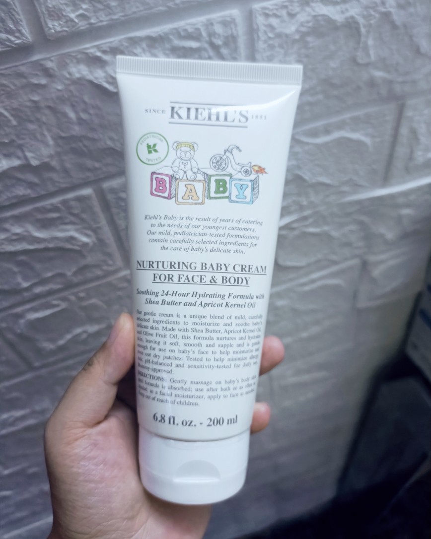 今天收到**看到科颜氏宝宝面霜补货了，我还是买起来吧，之前只