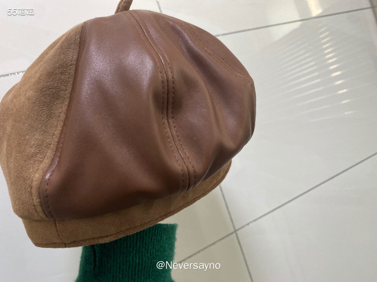 🖤买来闲置的贝雷帽，对我来说有点踩雷的款式  ✅帽子类型：
