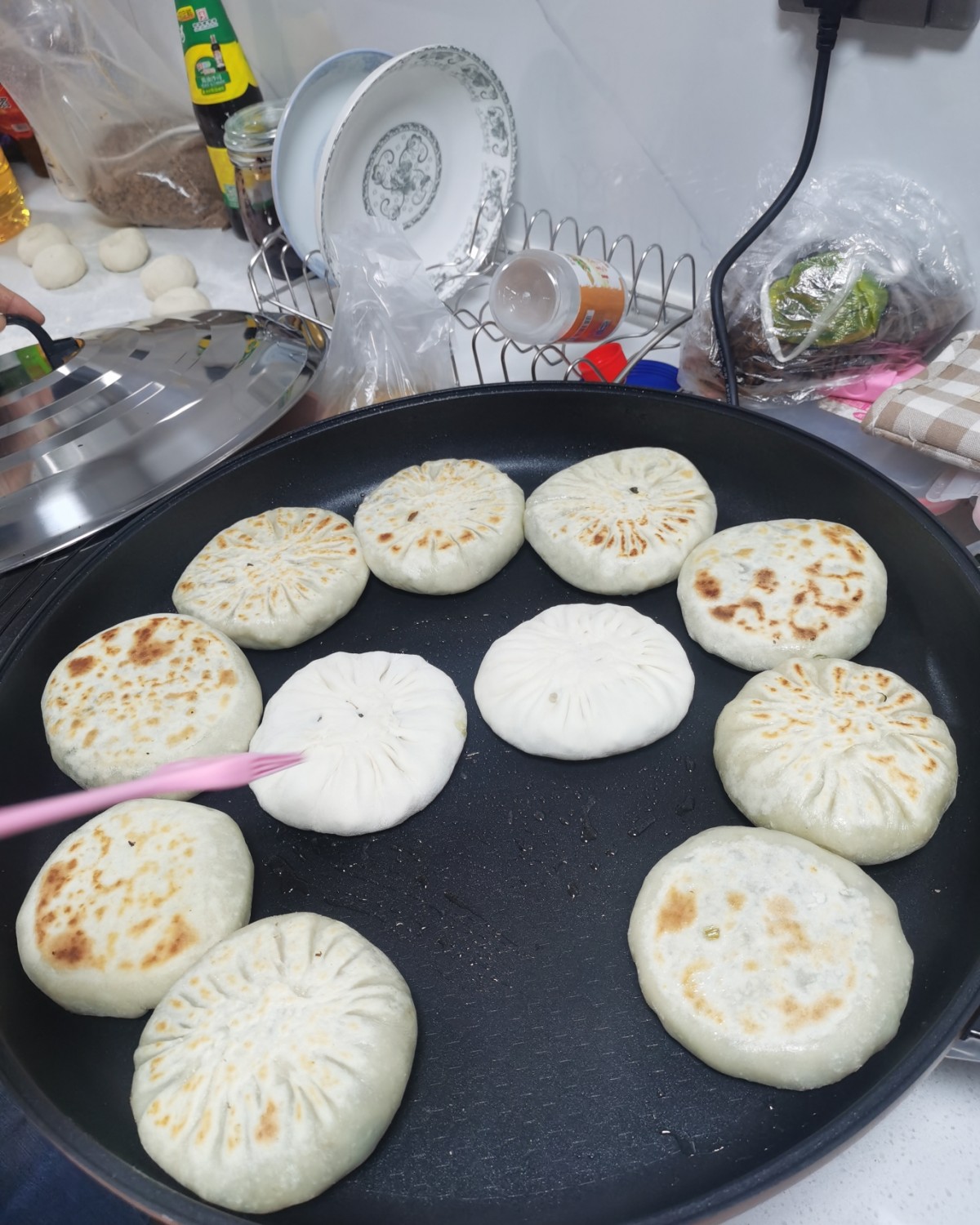 ✅今天是老妈家蹲的一天 躺平的一天 被爸妈各种投食，晚饭是烤
