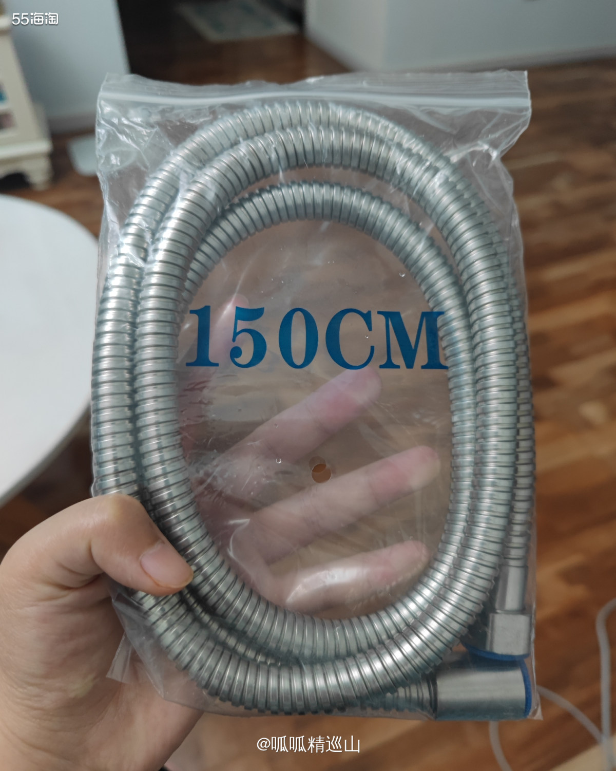 🌈家里最近洗澡的时候花洒漏水，应该是软管坏了，赶紧去京东下