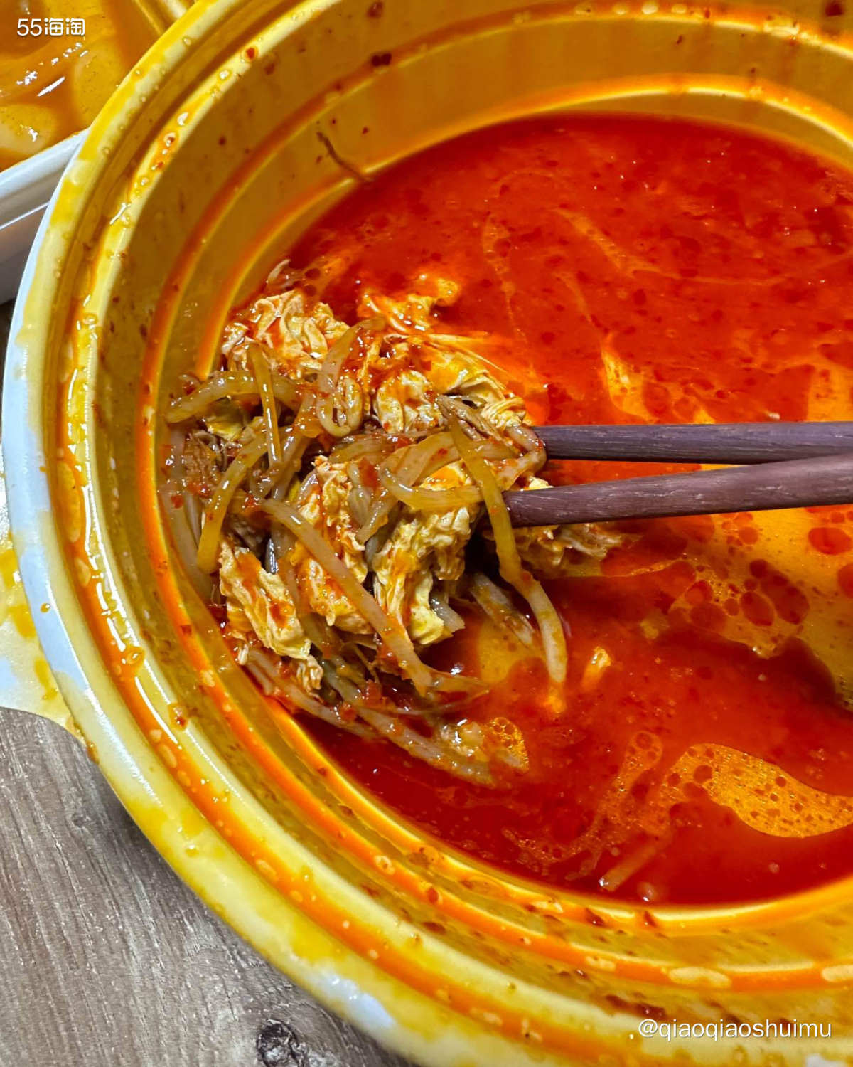 我可真是懒人，一人三餐➕一次咖啡，全部外卖…… 这个辣牛肉粉