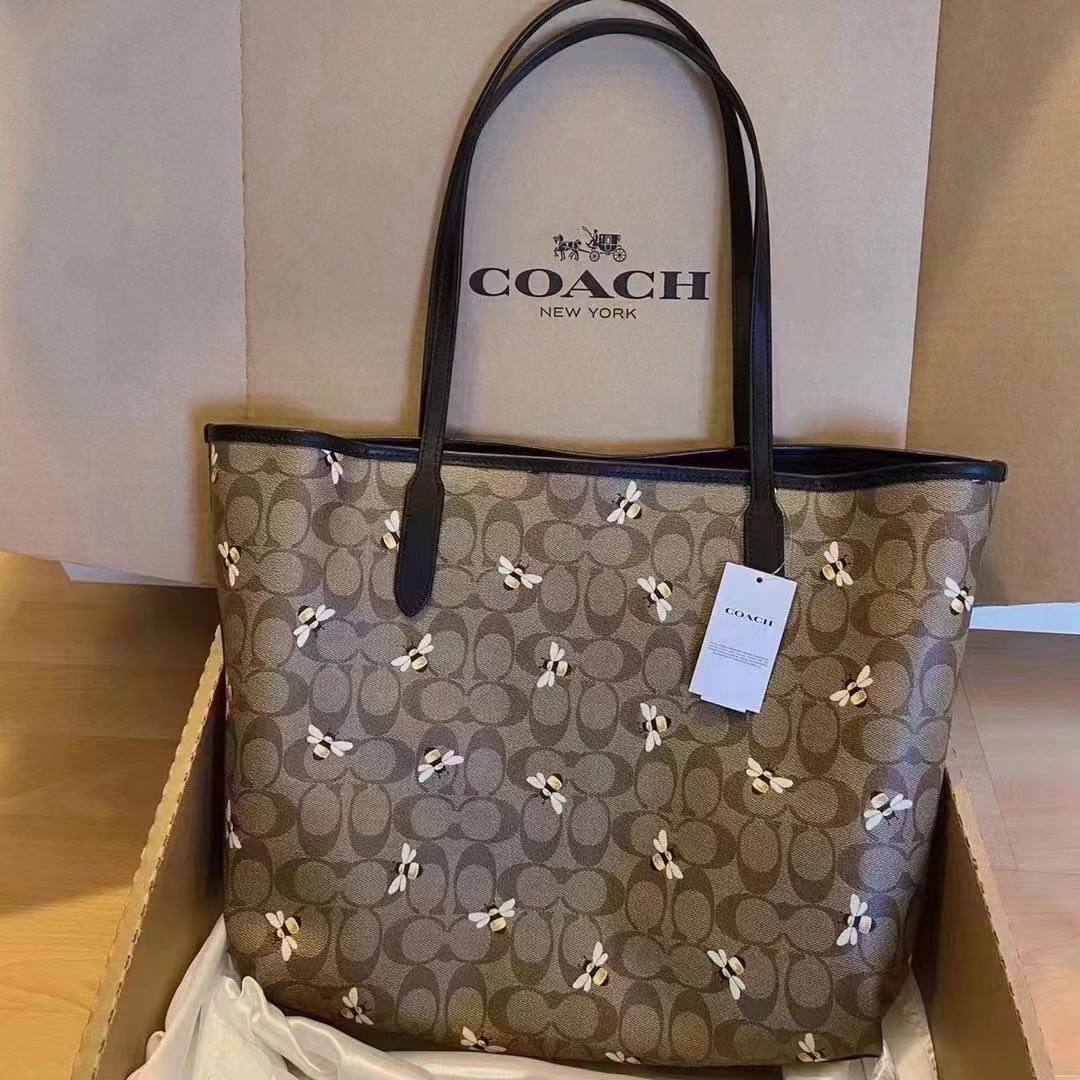 限时折扣💰950直邮 Coach经典款city tote开