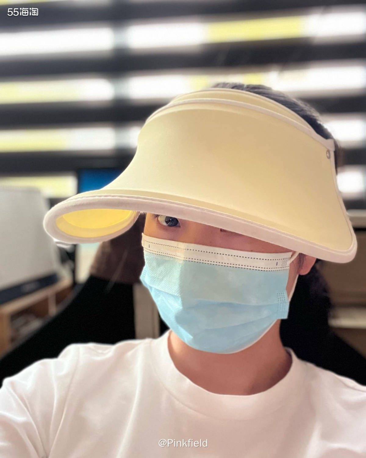 🌞今天要分享的这款帽子是来自VVC的空顶遮阳帽，我手上这款