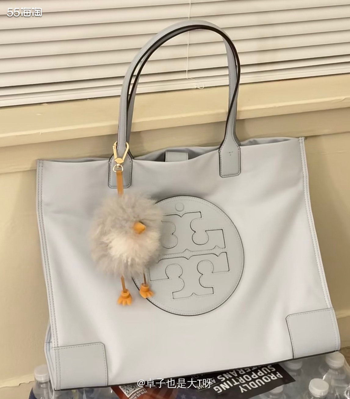 下单网站：美网Tory burch官网 下单商品：蓝色托特包