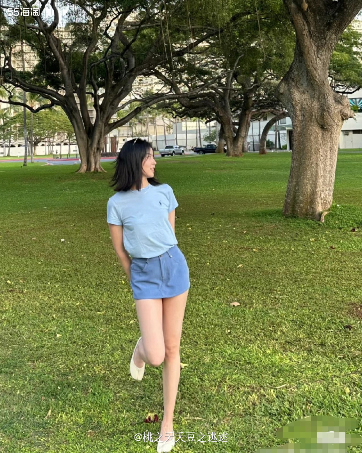 💎拉夫劳伦的这款奶蓝半袖真的sha疯了，好看就不说了，关键