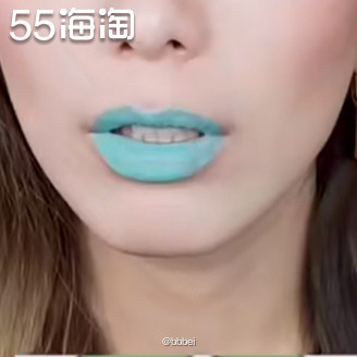 🌼 意大利wycon唇釉 🍃颜色：Tiffany蓝 🍃
