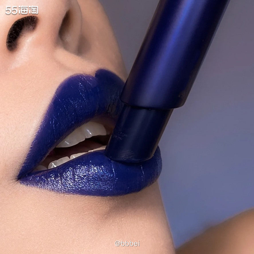 🌼 mac群青（一支深蓝系口红） 🍃 型号：MAC 油画
