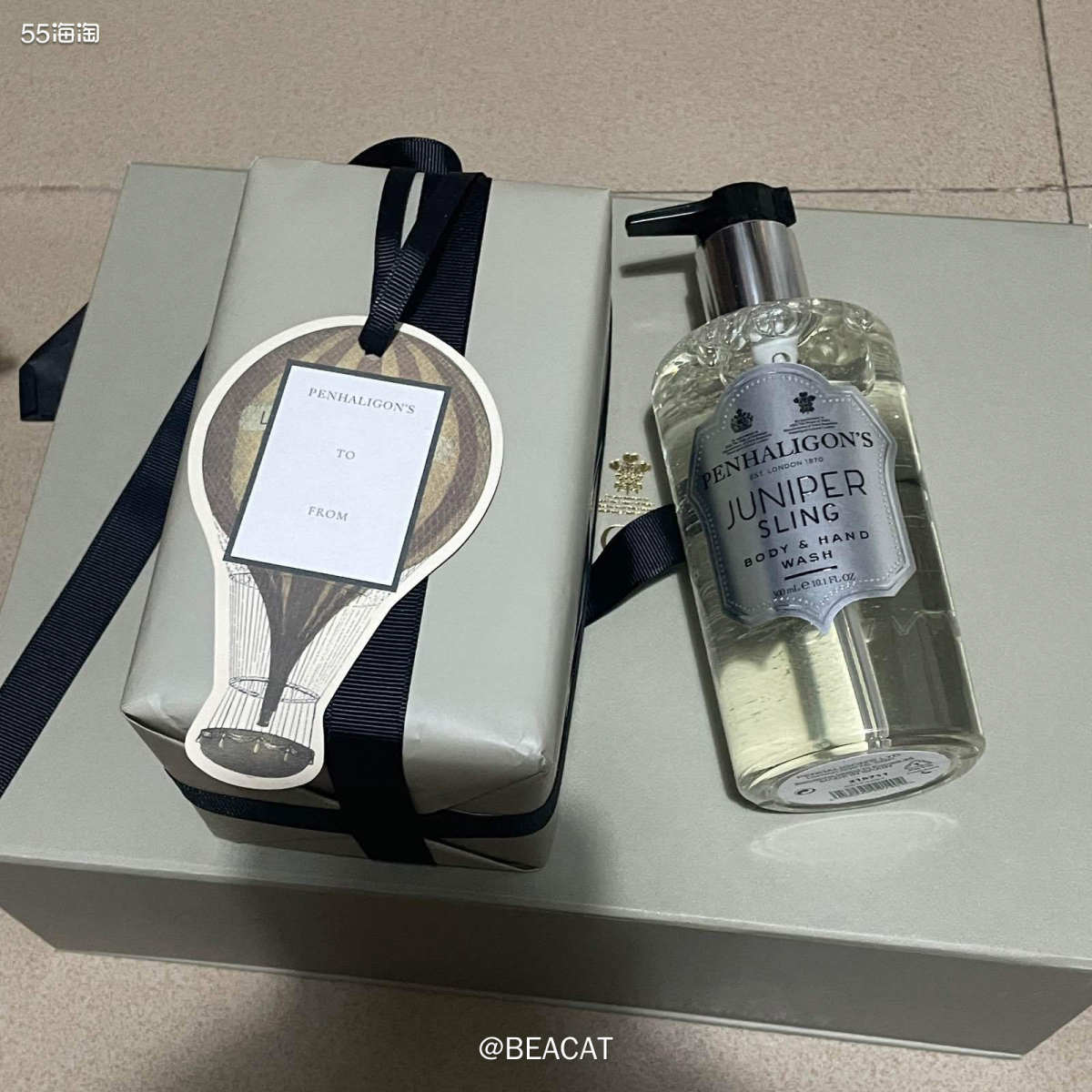 💙这一单是在潘海利根美国网站买的，满200美金就能送8 x