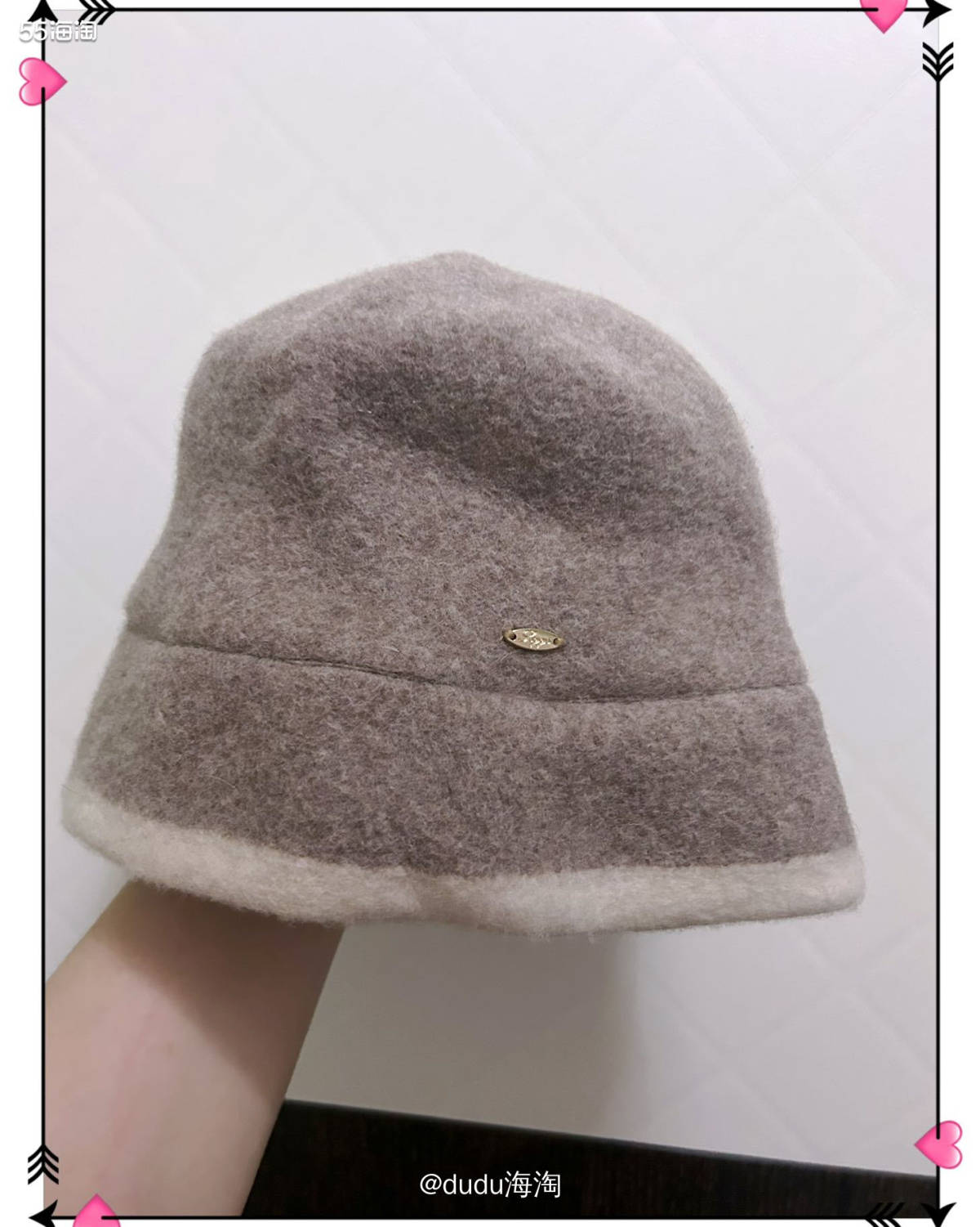 💕这是前年冬天的时候买的一顶帽子，当时正处于孕晚期，有一天