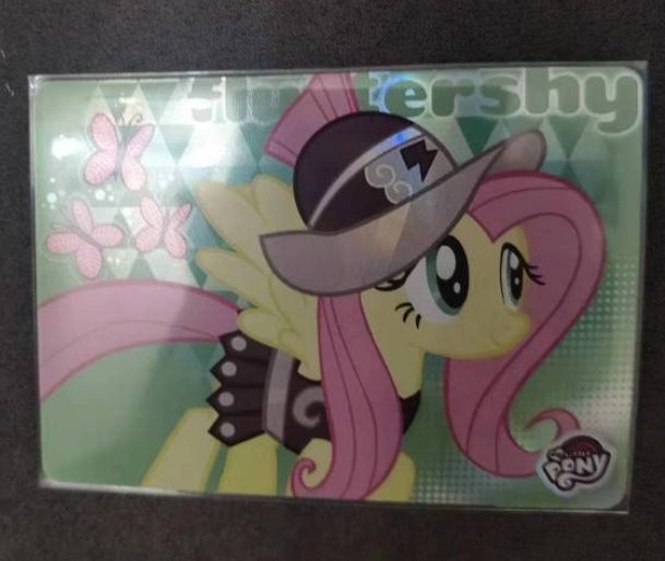 海淘小马宝莉各种卡，卡盒到手八角尖尖  用中邮海外购转运，运