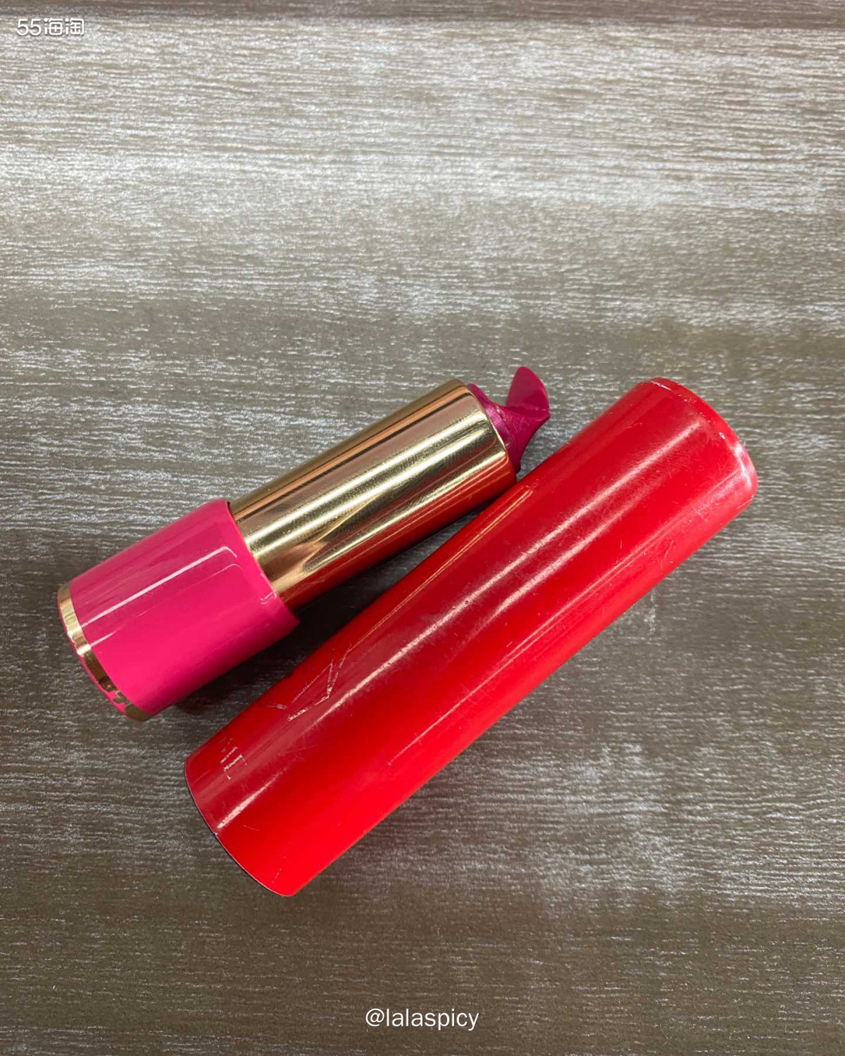 兰蔻这支冷门口红368 简直是玫红的踩雷款 估计很少人会选这