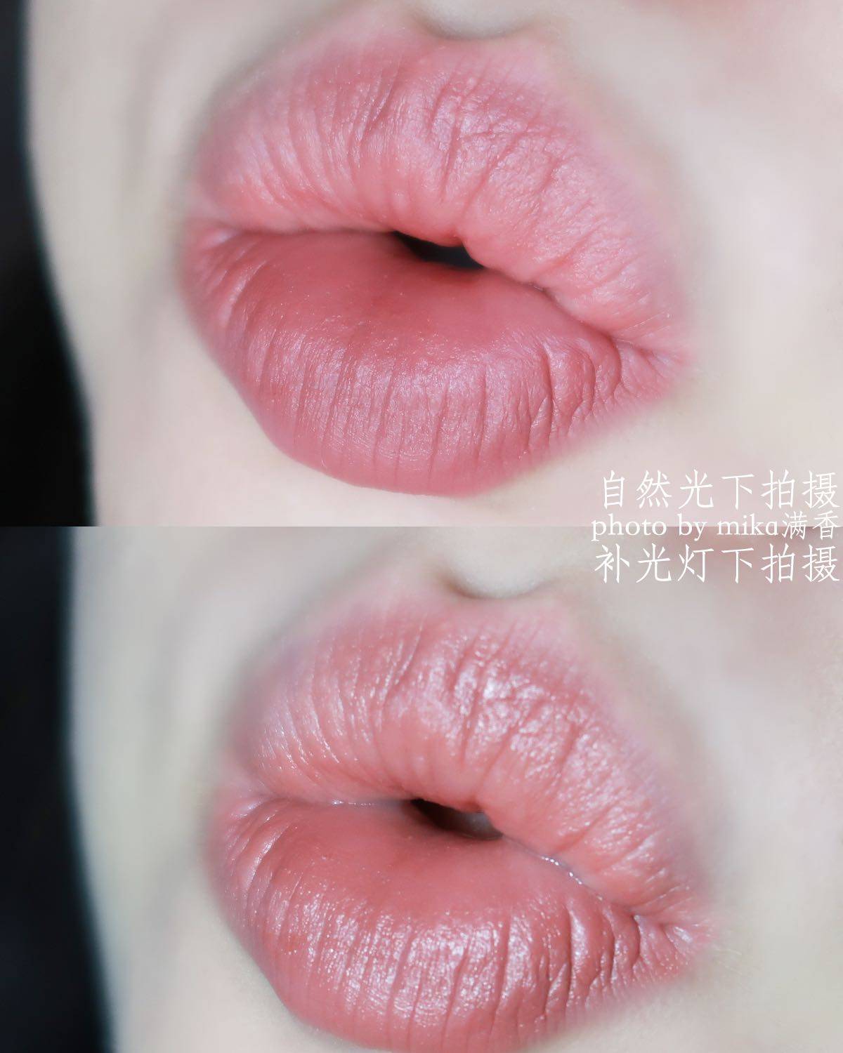 我这泛红黄皮本来是拒绝这种裸粉色的 但这支很厉害 清透的底妆