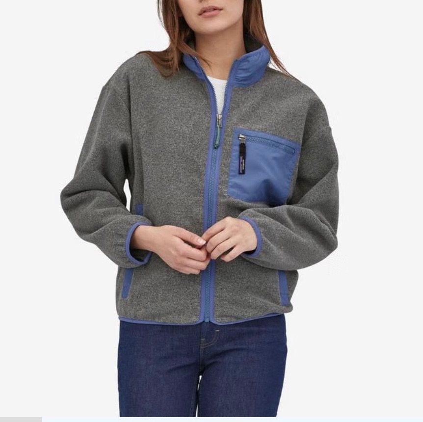 给媳妇买的巴塔哥尼亚的抓绒外套终于到了，立马来个开箱分享，我