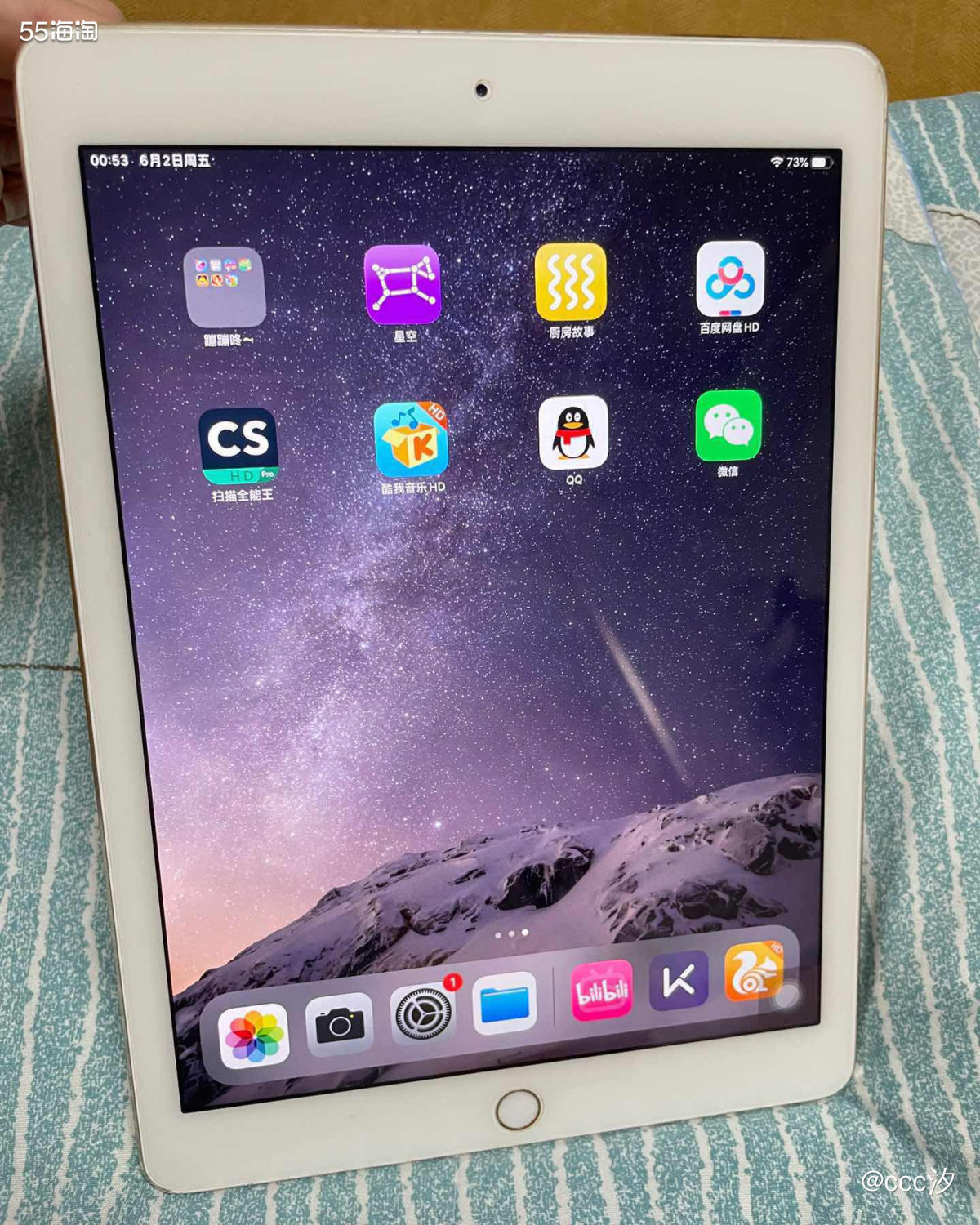 2015年上大学时买的iPad Air2，距今已经用了8年，