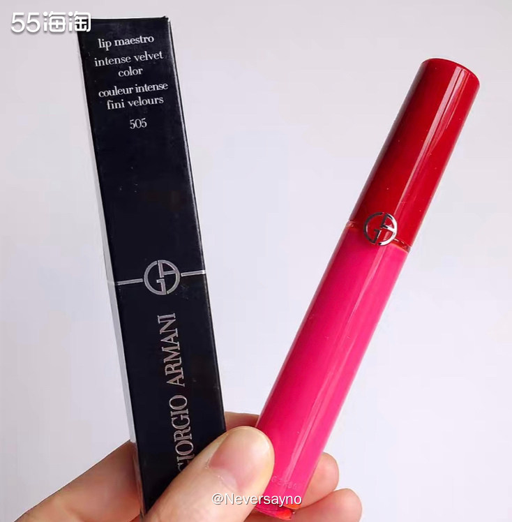 👄阿玛尼红管芭比粉505色号，当年也是老网红了  🔘品牌