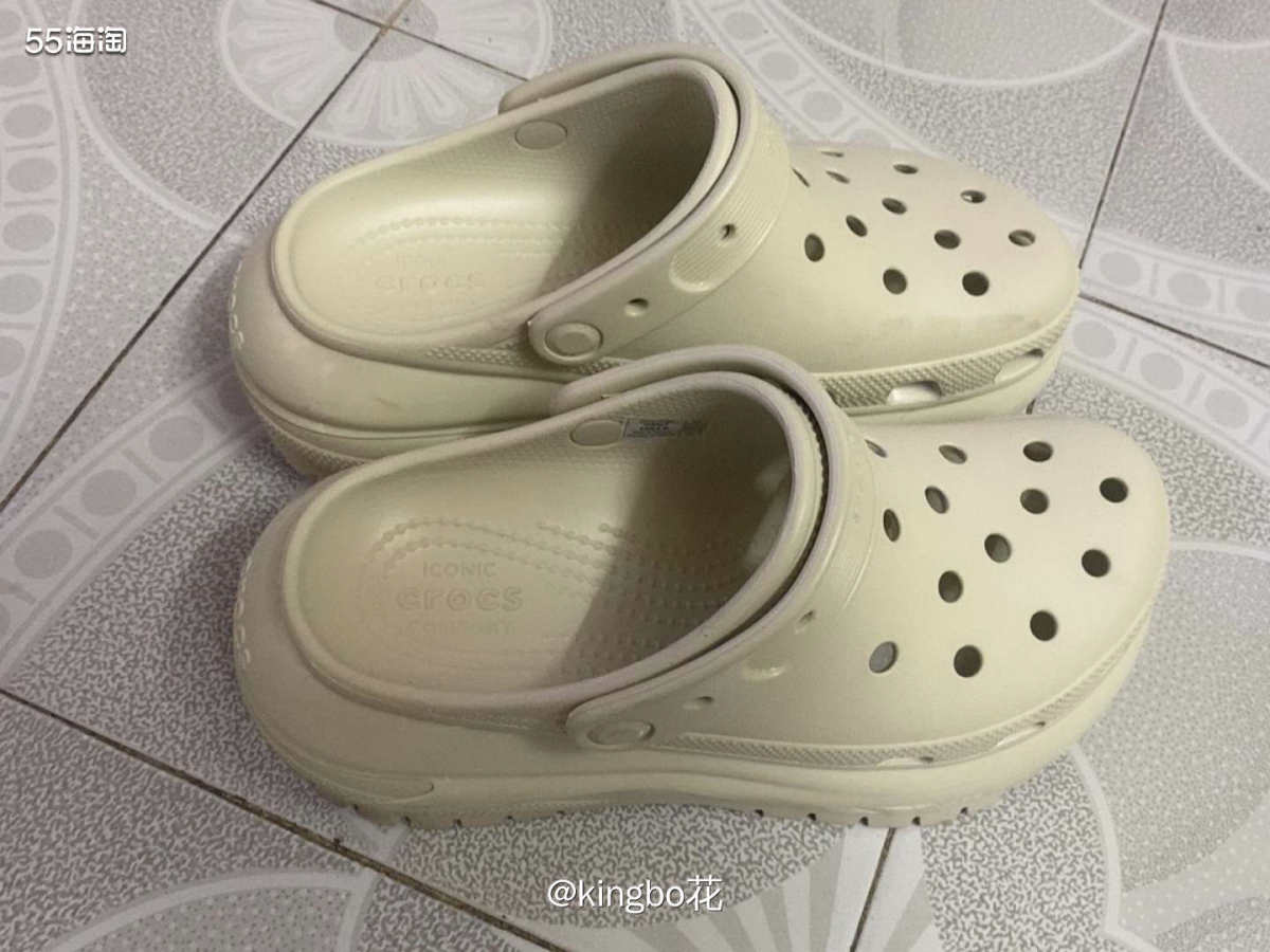 ⏺crocs的光轮也要买一单，更高估计也更重吧  🔷这阵子