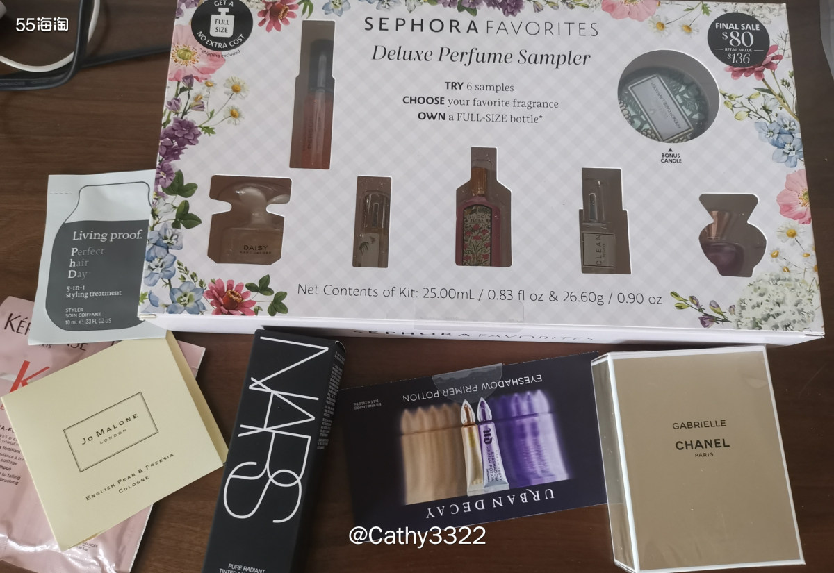 转运国际第58单完美收货，两次的香水礼盒都好大！上次的又大又