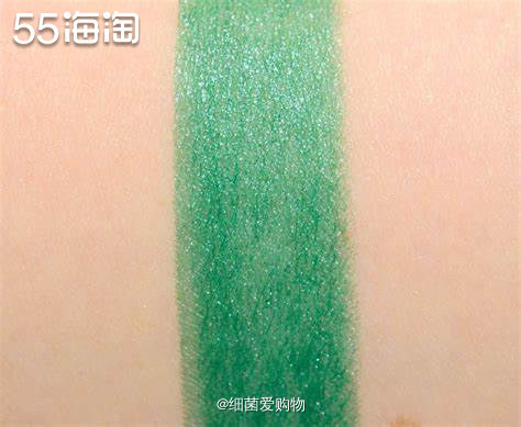 🫑 娇兰色号N111荧光绿色，娇兰臻彩宝石唇膏绿壳子怎么可