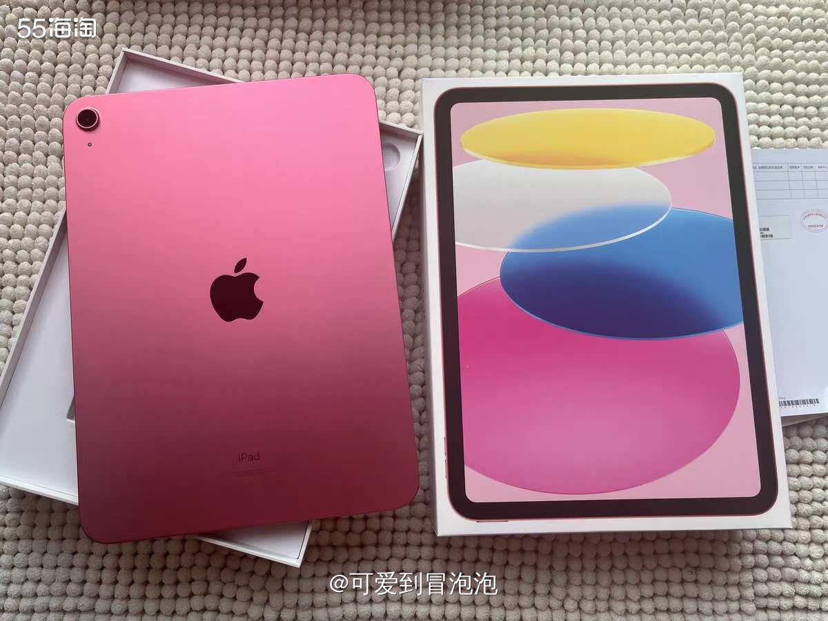 社区有跟我一样的颜控粉吗？最近很哈iPad第10代辣妹粉，颜