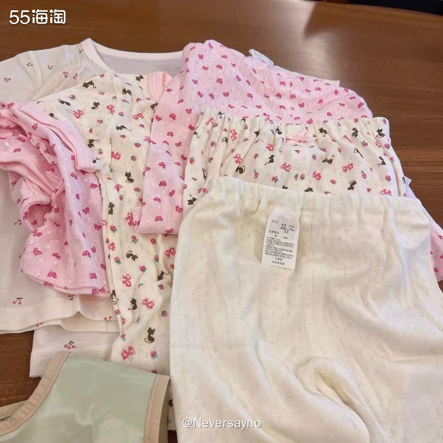 💗比英氏还舒服的儿童款家居服，每年都会回购的款式  ▪️夏