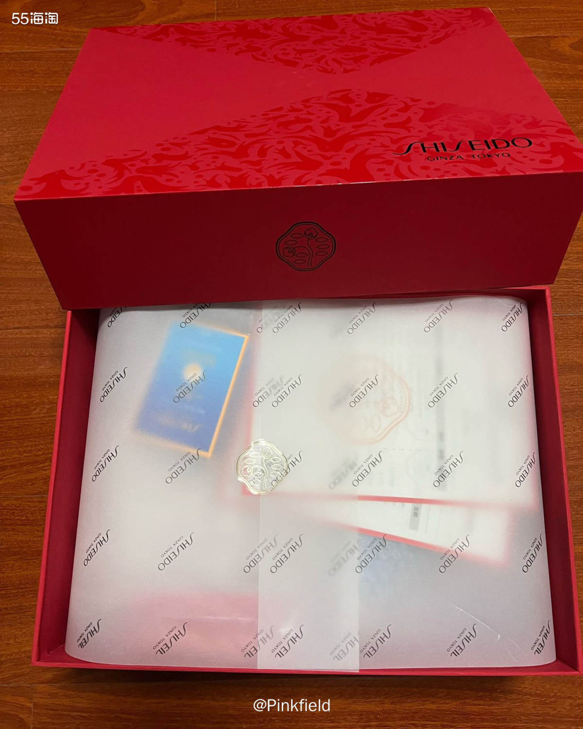 🌵上周晚上在资生堂微信小程序买了一单悦薇水乳，用了大额店铺