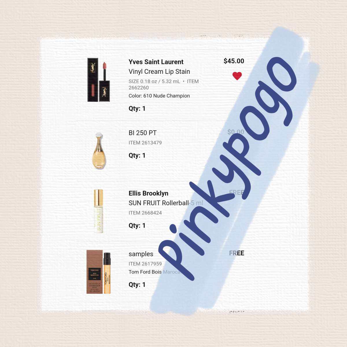 之前的ysl水光唇釉610非常火，是那种泰式奶茶色很漂亮，但