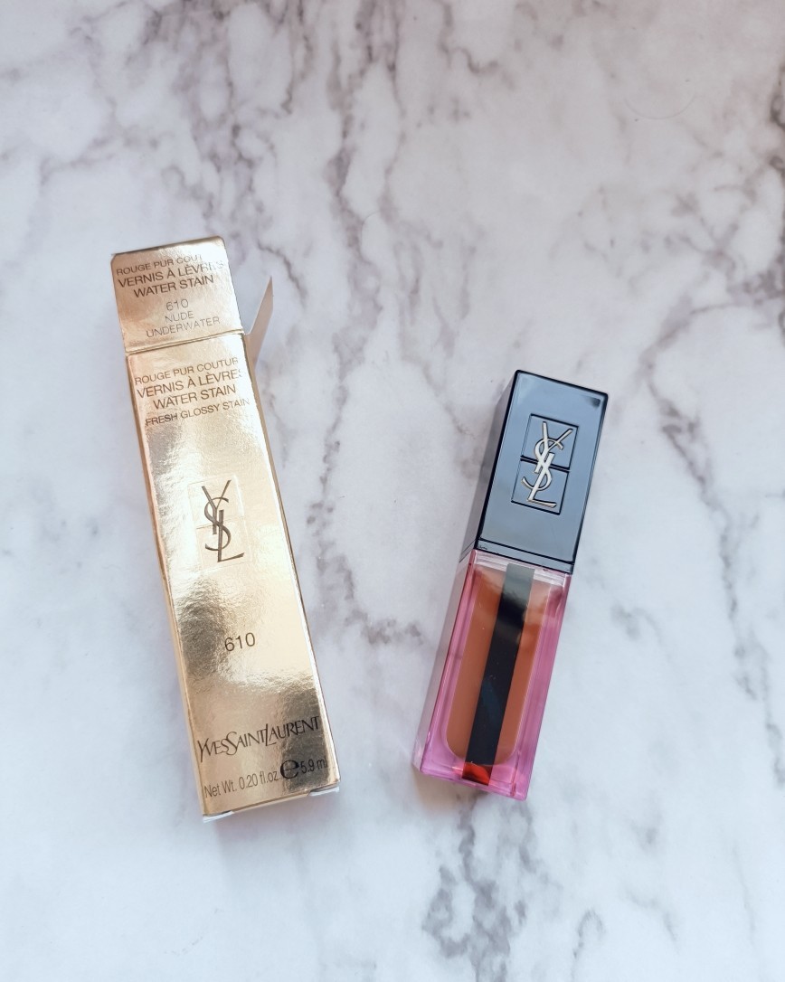 之前的ysl水光唇釉610非常火，是那种泰式奶茶色很漂亮，但
