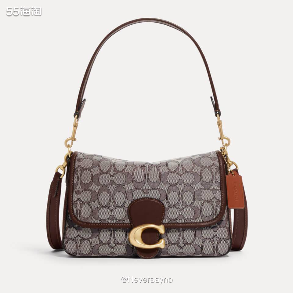 🤎Coach  soft tabby柔软平纹单肩包，复古感