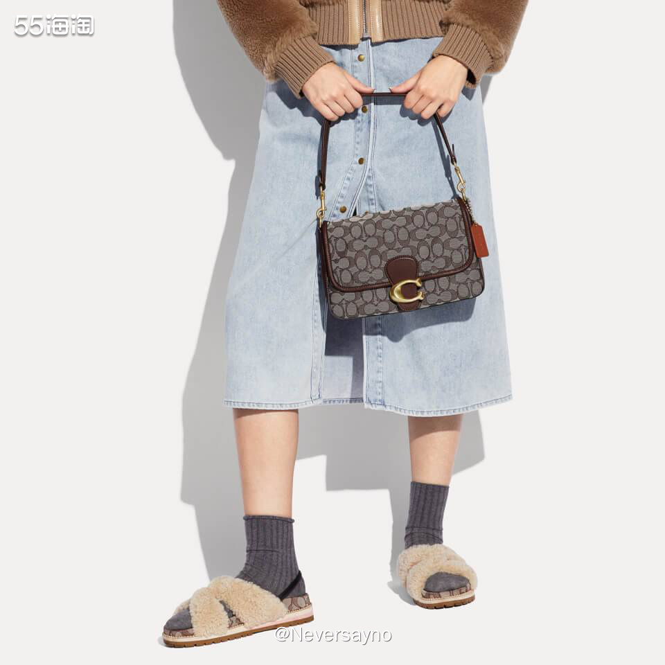 🤎Coach  soft tabby柔软平纹单肩包，复古感