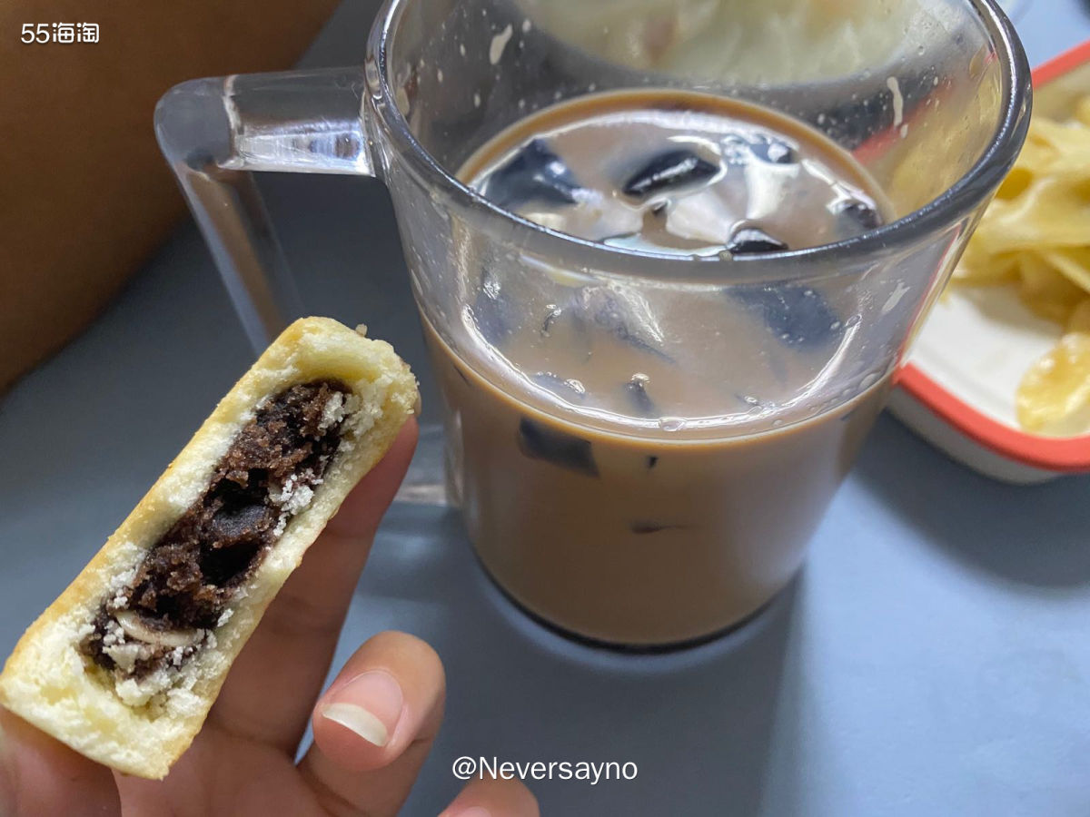💗来自小伙伴的点心来啦，奶茶的口感也很纯正  ▪️我又来分