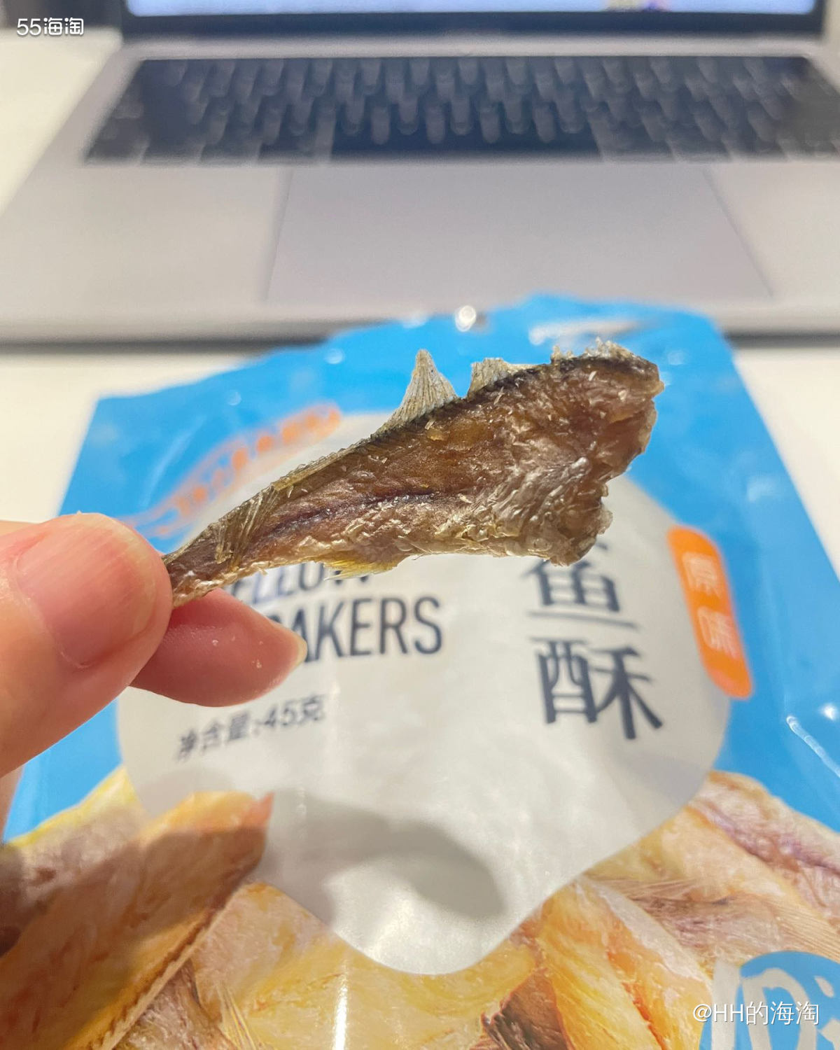 hi，今天要和大家分享一个新发现的零食——盒马黄鱼酥❗️这简