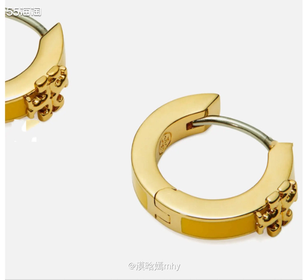 💐ToryBurch除了包包好看，他家的耳饰也十分漂亮。在