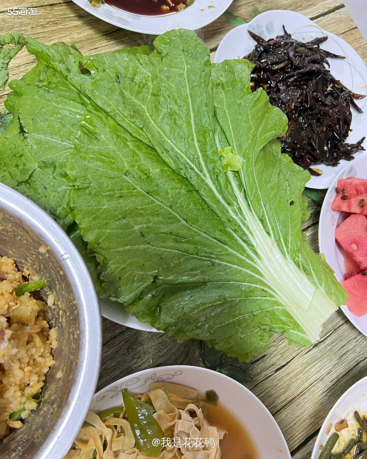 ❤️昨天老杨在家，又是不用我做饭的一天，他也懒得动，就说做饭