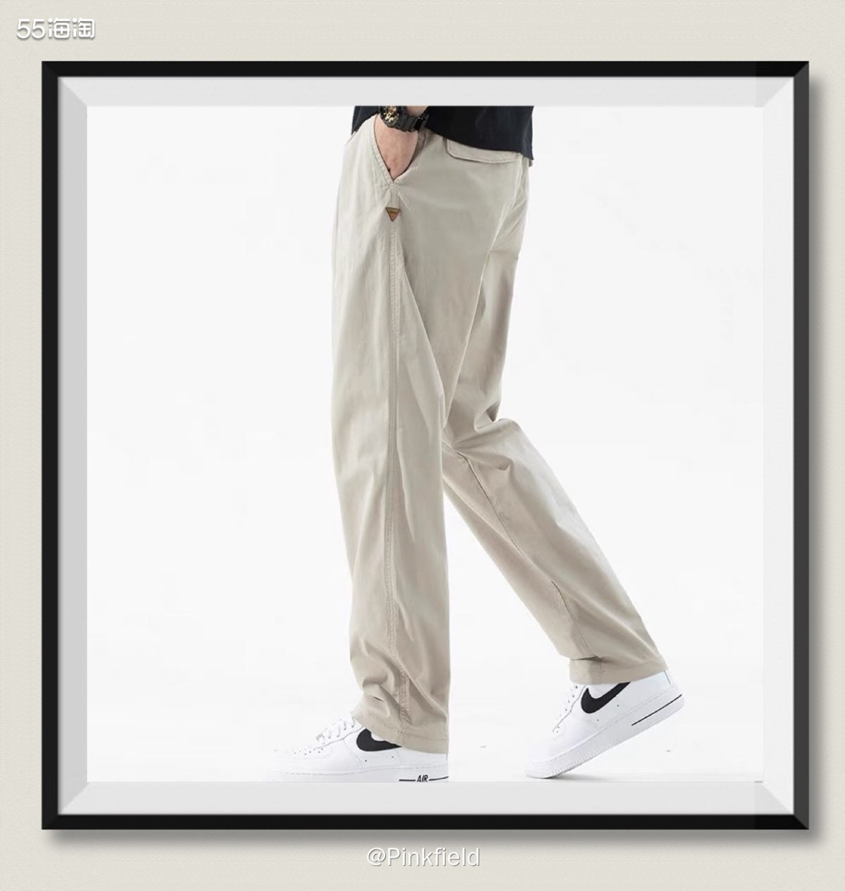 👖上周我爸刷抖音看中了了几条裤子，让我给他买一下，因为没有