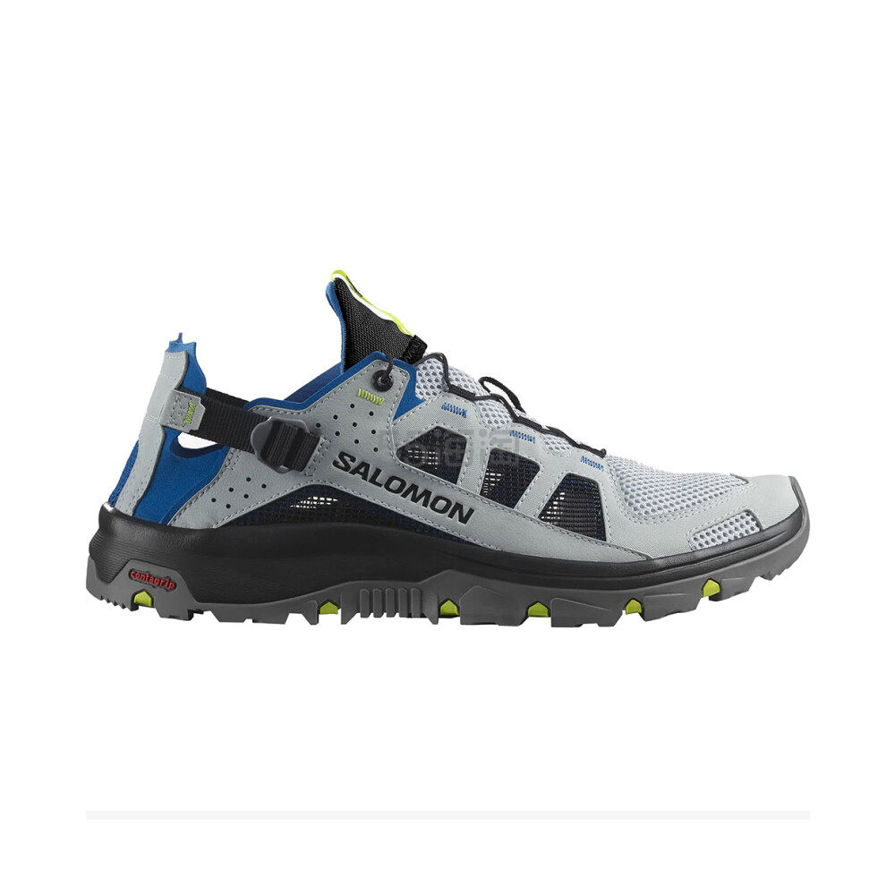 【23年春夏新品】salomon萨洛蒙 Techamphibian 5 男士珍珠灰蓝色溯溪低帮透气防滑速干水陆两用运动鞋