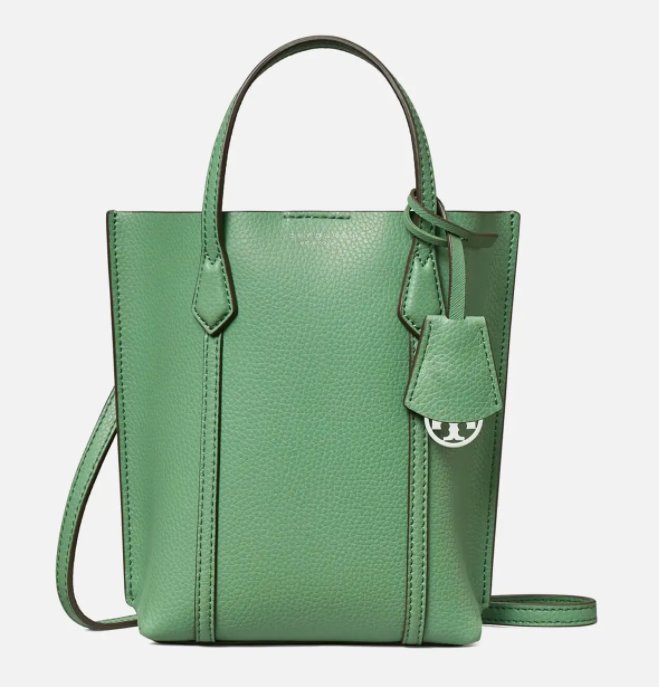 TB的perry系列mini包也是可盐可甜的简约大气风格！尺