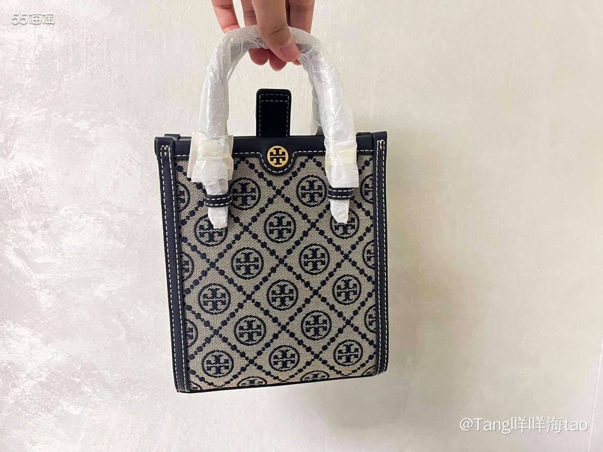 产品名称：tory burch mini海军蓝琴谱包 购买渠