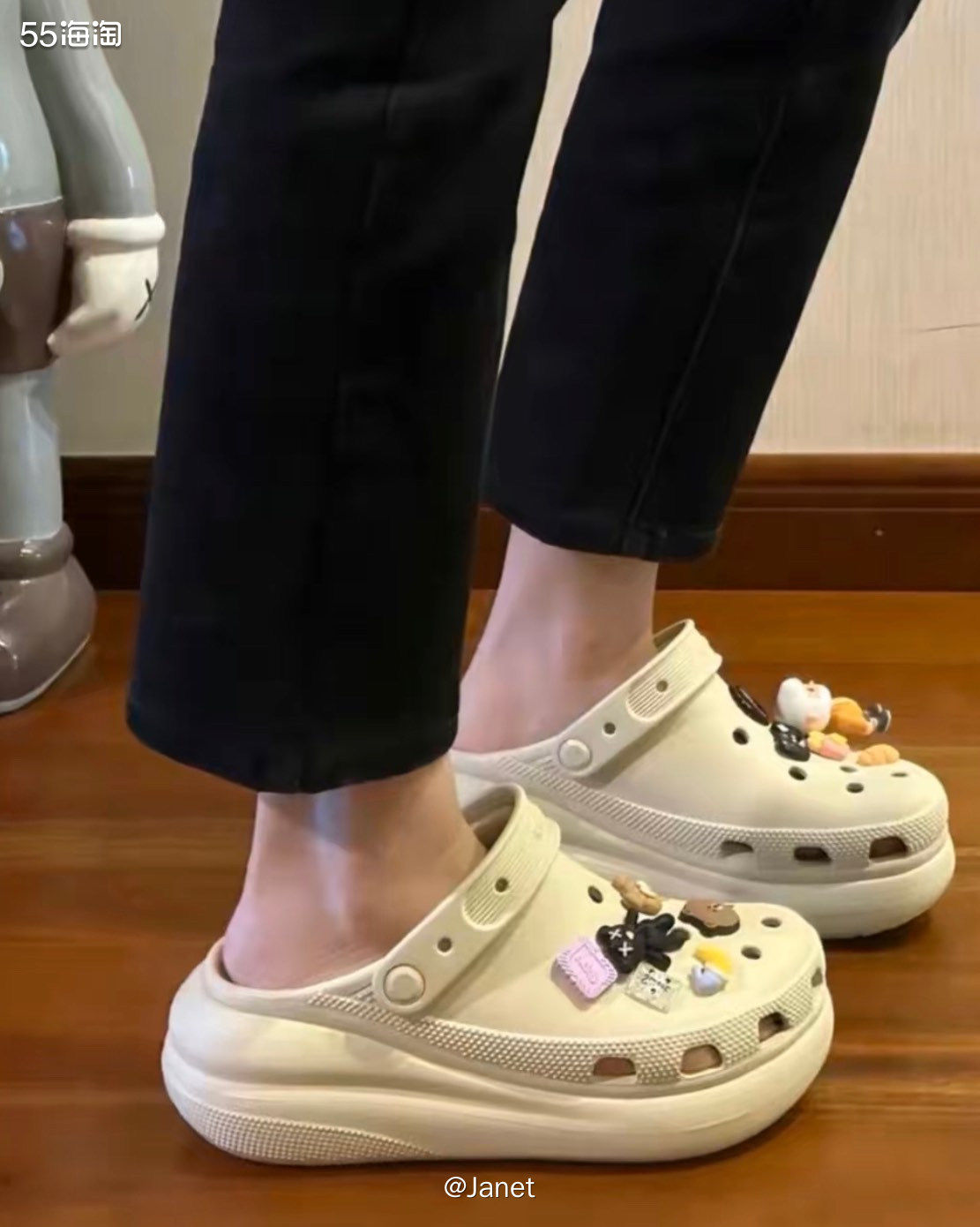 购买网站：crocs 美国官网  下单产品：卡骆驰成人款泡芙