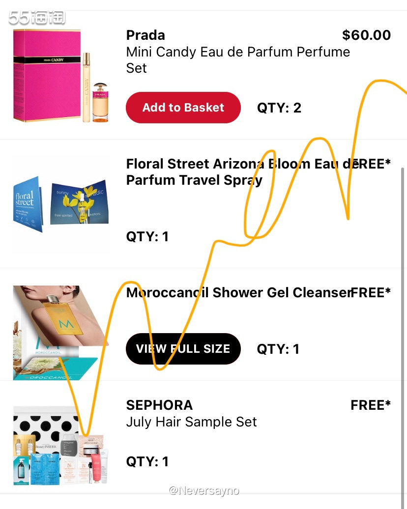 ❣️入手丝芙兰的prada香水礼盒，小Q香适合送人o  ▪️