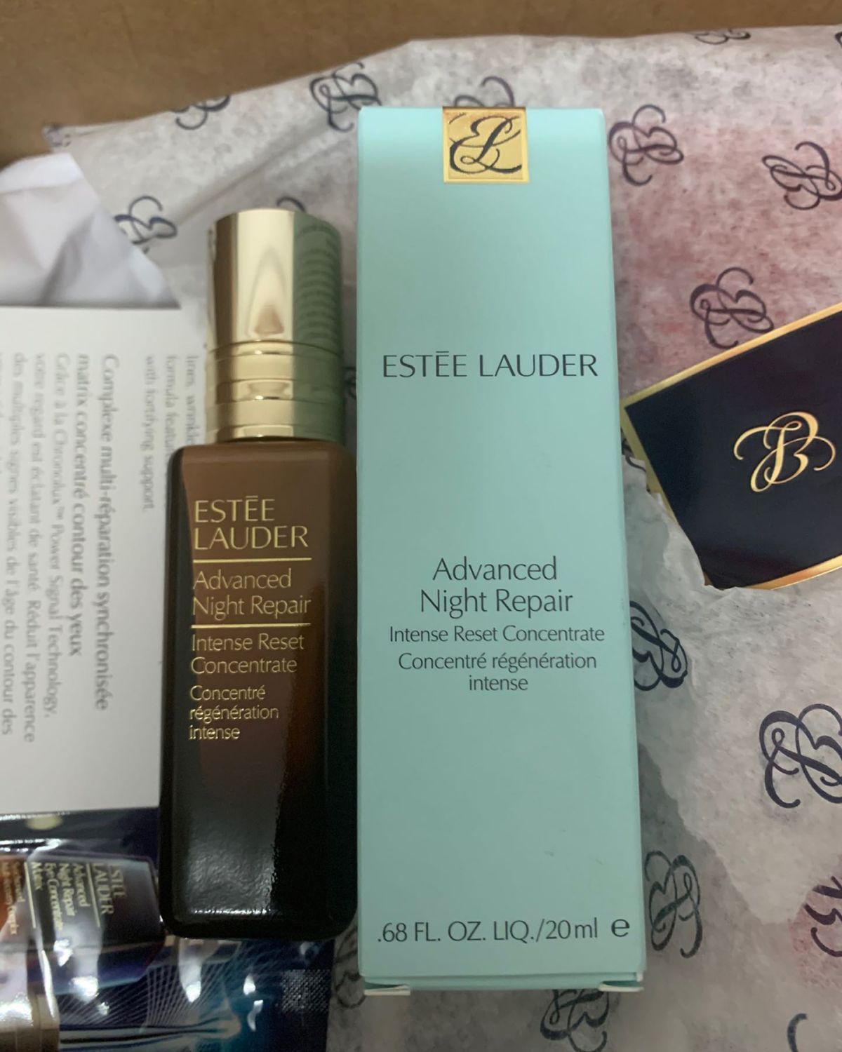 购于美国雅诗兰黛官网 批号B42（22.4产，保质期到25.