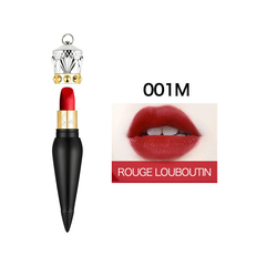 【1件包邮】Christian Louboutin 萝卜丁女王权杖口红 #001M 3.8g 丝绒哑光